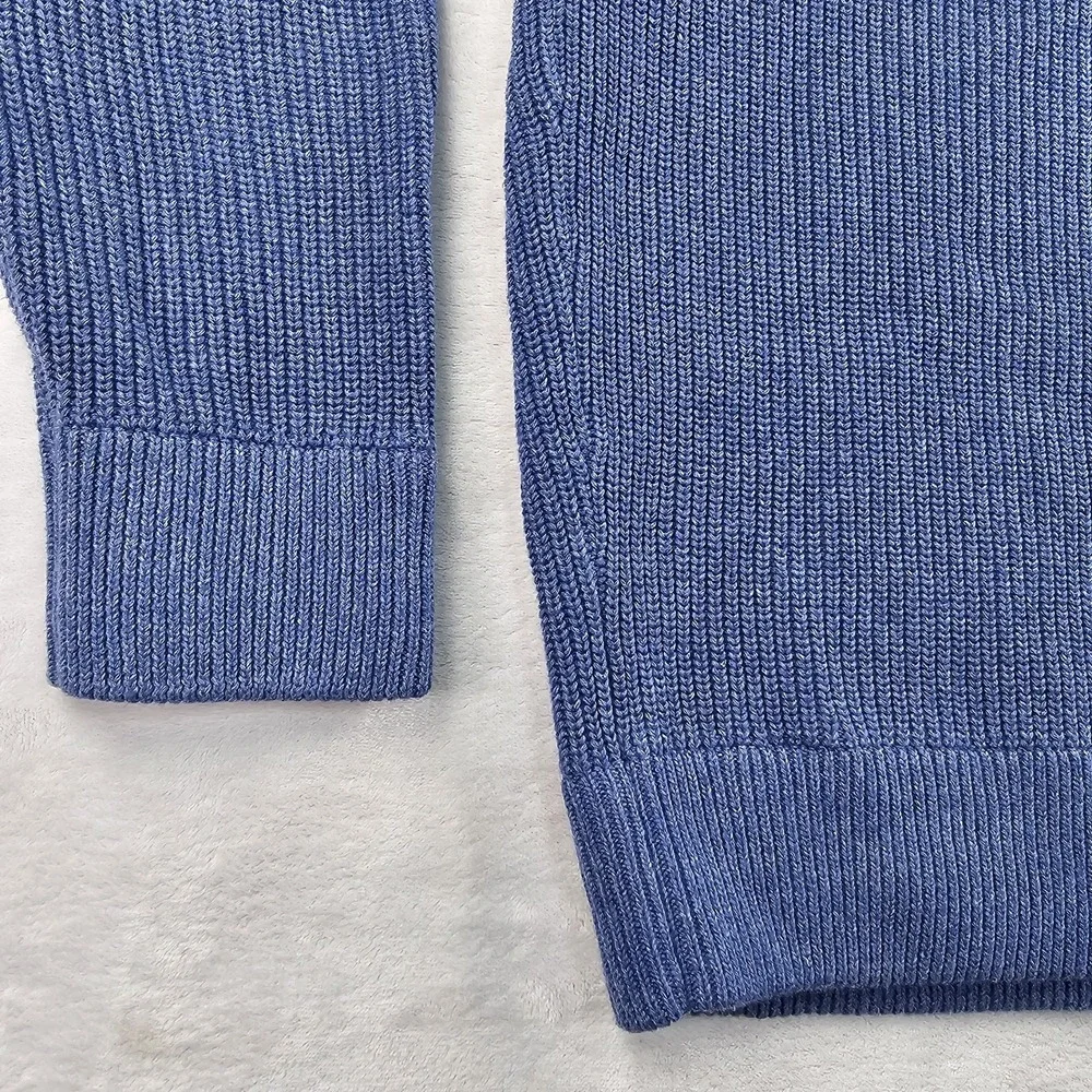 NN.07 Sweater Pullover Mens XL Relaxed Fit Quiet Luxury Minimalist Knit Chunky